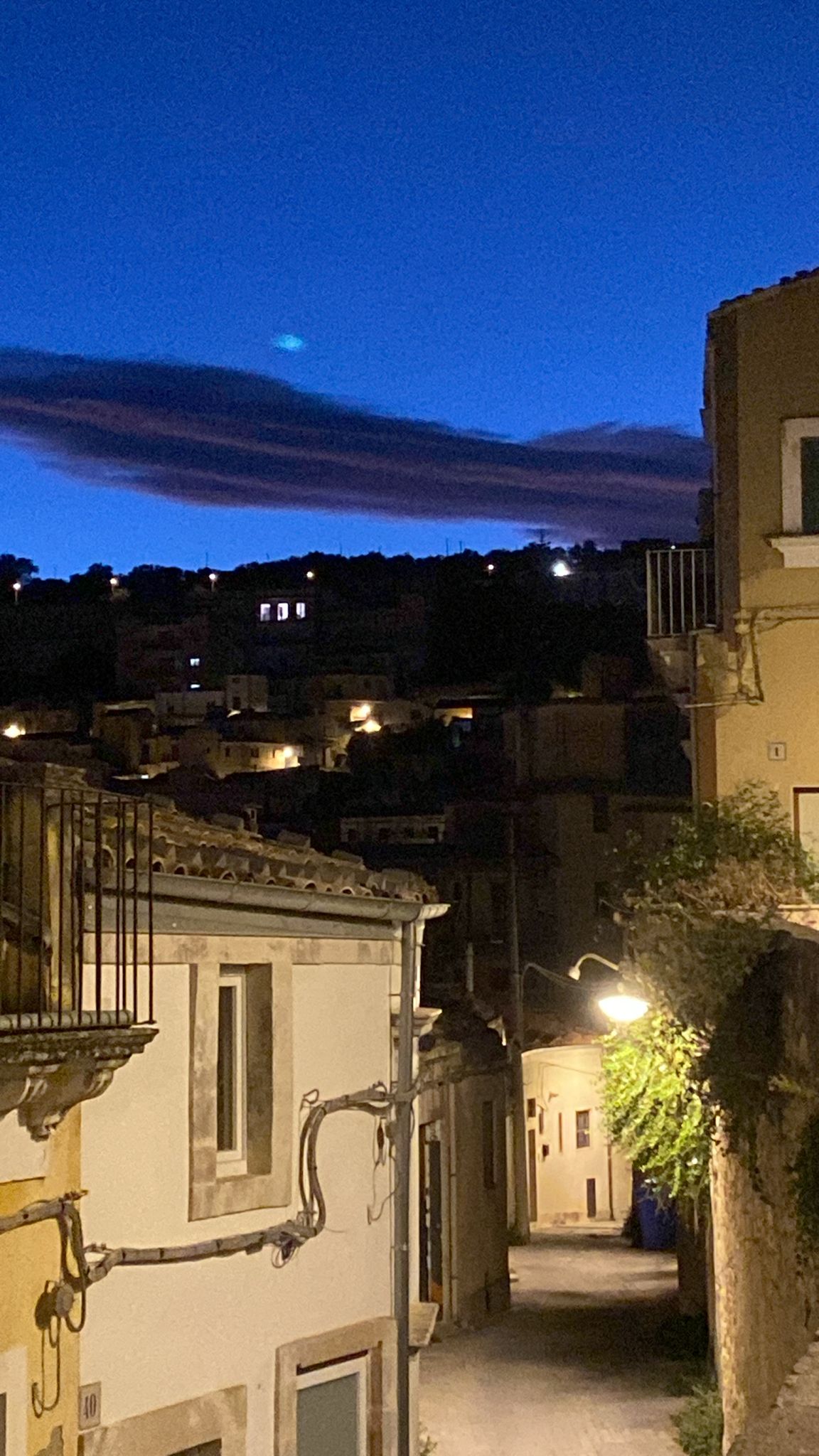 Vista panoramica di Maltese16 sulla città barocca di Modica, Patrimonio UNESCO